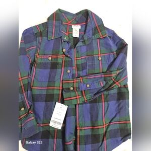 Carter's Multicolor Plaid Shirt